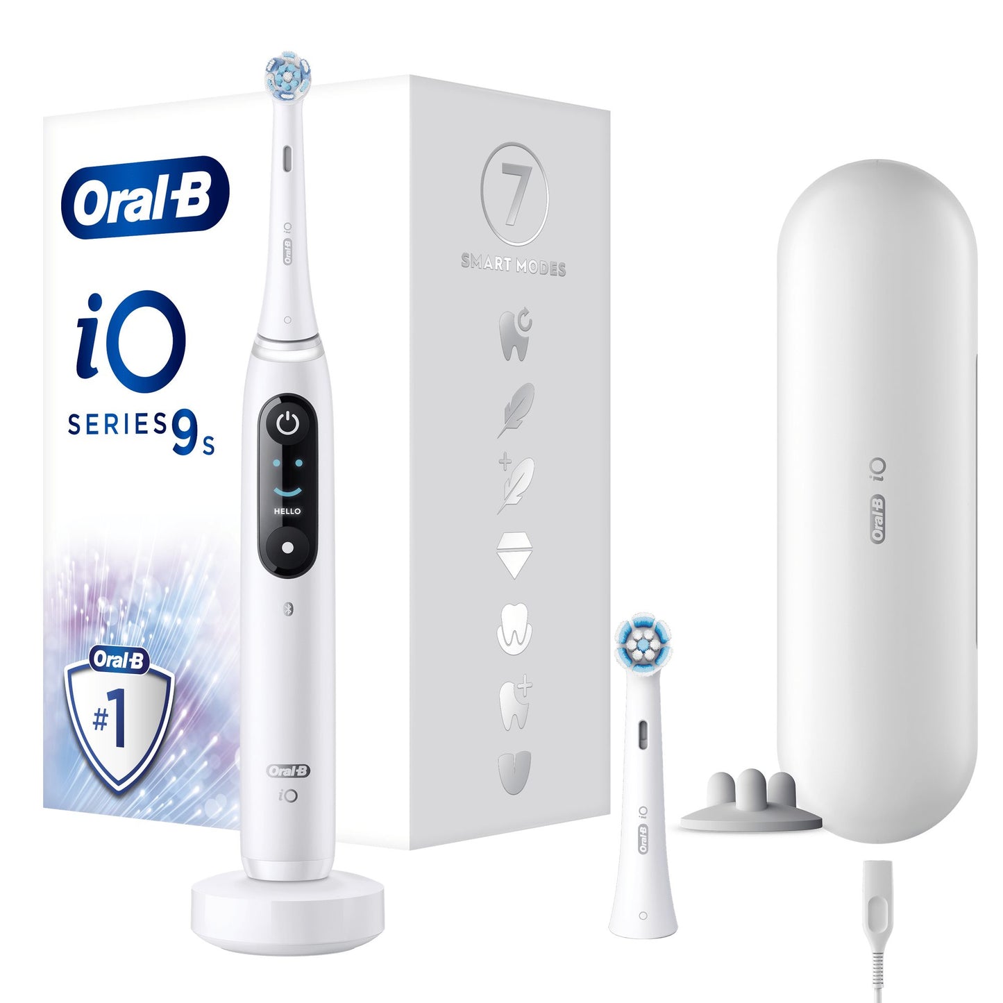 ORAL-B PED IO9SWHITE | CURA PERSONA | ORAL CARE | SPAZZOLINI ELETTRICI | SPAZZ.ELETT. IO9 S WHITE