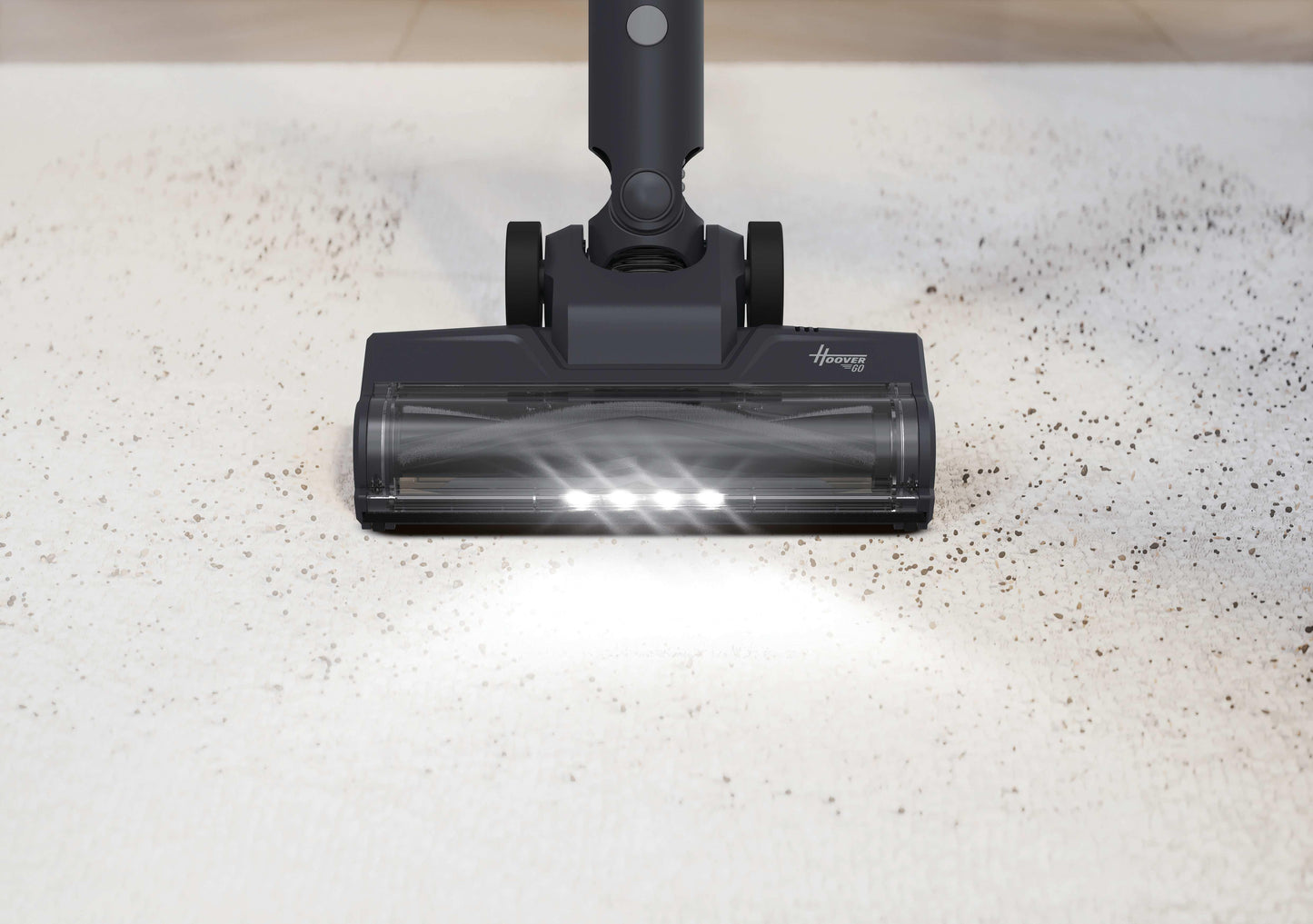 Hoover HFG10H 011 Aspirapolvere elettrica Batteria Secco HEPA Senza sacchetto 0,55 L 200 W Blu, Grigio 2,6 Ah