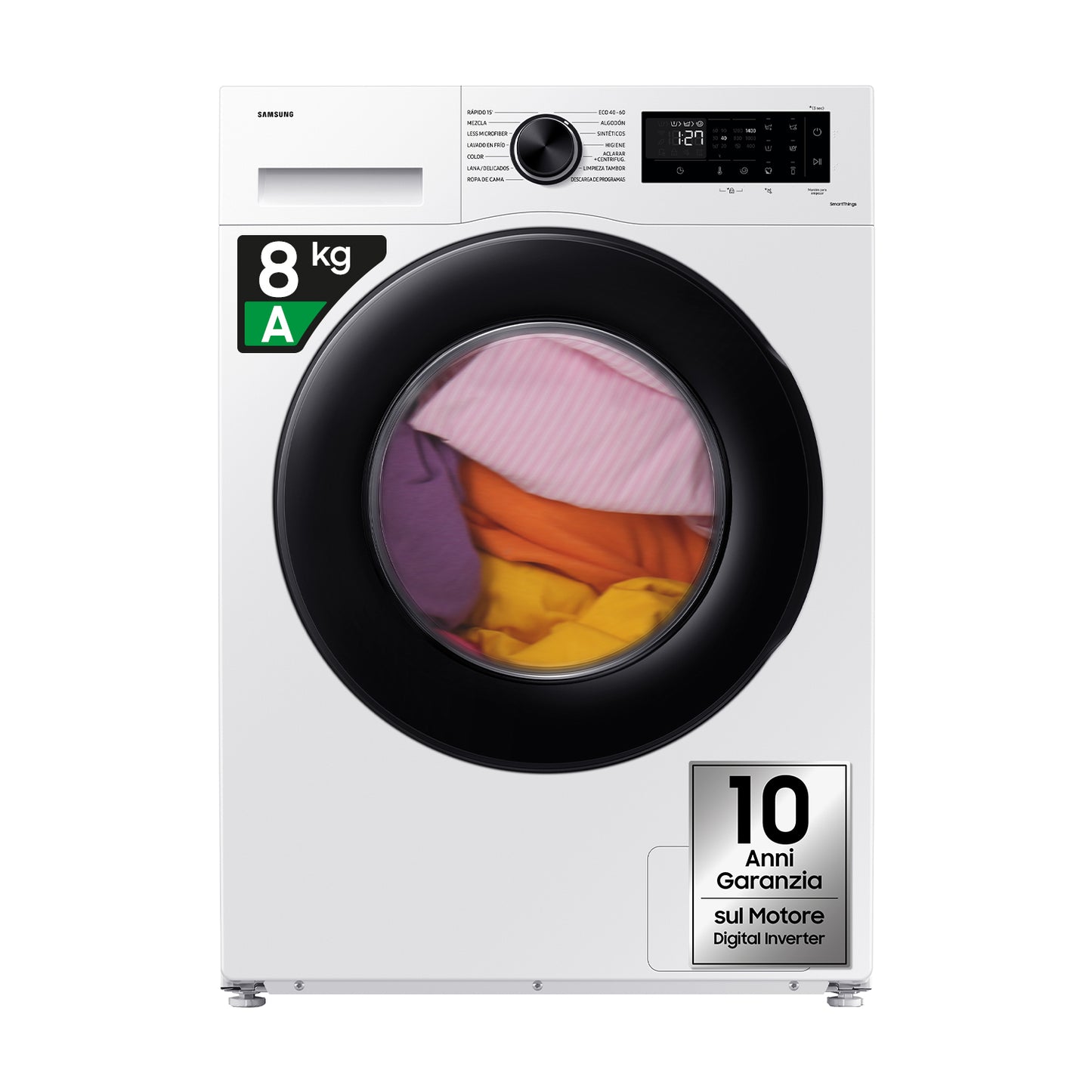 Samsung Lavatrice Crystal Clean 8 kg WW80CGC04DAEET