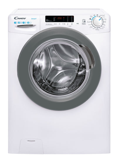 Candy Smart , Lavatrice Slim 7 KG, Classe C, 1200 giri, Bianco, Vapore, Wi-Fi, CSS41272DWSE-11