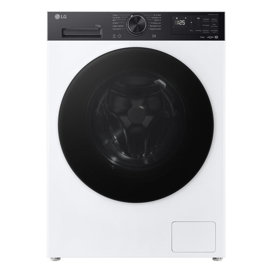 LG F4NX5011TKB Lavatrice Intelligente 11 kg Classe A-40% Bianco/Nero