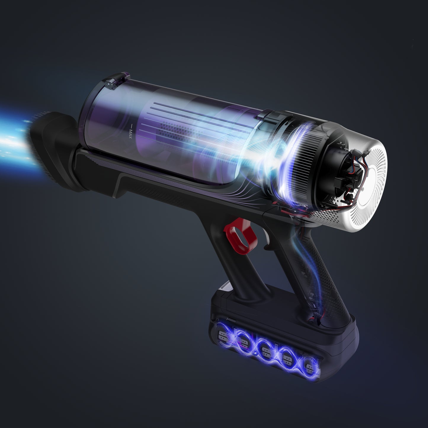 Rowenta XForce Flex 9.60 Aspirapolvere senza fili, Modello Allergy, RH2037