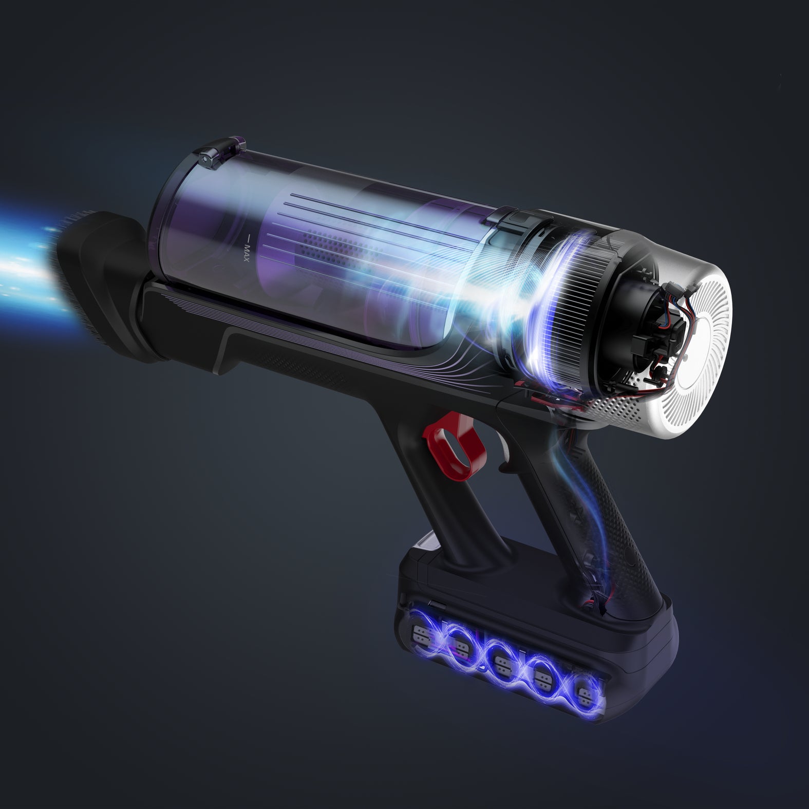 Rowenta XForce Flex 9.60 Aspirapolvere senza fili, Modello Allergy, RH2037