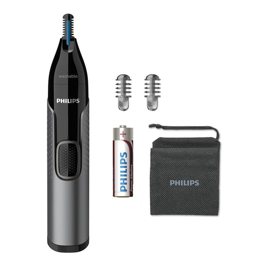 PHILIPS PED NT3650 | CURA PERSONA | RASATURA | REGOLA BARBA | REG.PELI NASO/ORECCHI 2PETT.3-5MM BATT