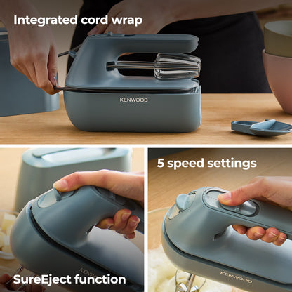 KENWOOD PED HMP40000GY | CUCINA | PREPARAZIONE CIBI | SBATTITORE | SBATTITORE 500W 5VEL QUICKMIX GO