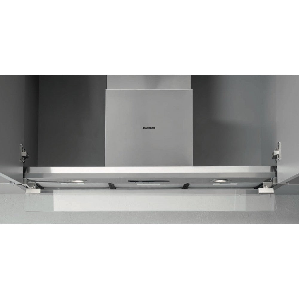 SILVERLINE 3129.6.733.09 | Inside 1  | cappe | inserimento | 60 cm |  inox | C | 465m3/h, 3 velocita