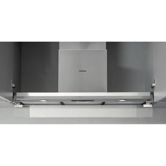SILVERLINE 3129.6.733.09 | Inside 1  | cappe | inserimento | 60 cm |  inox | C | 465m3/h, 3 velocita