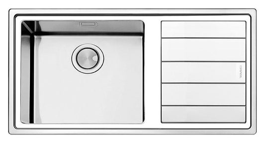 Apell LNP1001IRBC | SERIE LINEAR PLUS | Gocc. Destro | Spazzolato