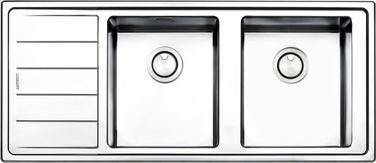 Apell LNP1162ILBC | SERIE LINEAR PLUS | Gocc. Sinistro | Spazzolato