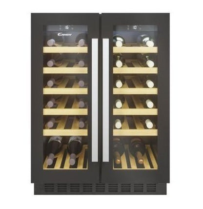 CANDY BI CCVB60D/1|34901209|Cantinetta; Classe energetica: G; Capacita': 19 + 19 bottiglie; Volume n