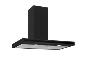 SILVERLINE 3173.9.733.04 | 3173 | cappe | parete | 90 cm |  nero | A | 710m3/h, 3 velocita', comandi