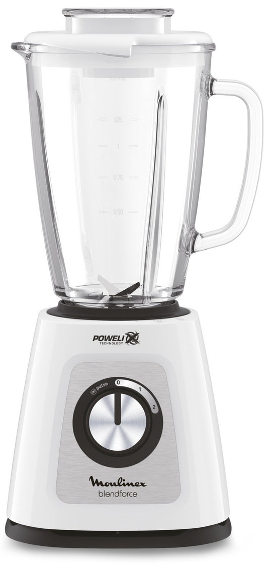 MOULINEX PED LM4351 | CUCINA | PREPARAZIONE CIBI | FRULLATORI | FRULLATORE 800W 2VEL. BLEND.VETRO 1.