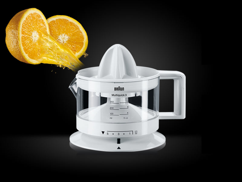 BRAUN PED CJ3000 | CUCINA | PREPARAZIONE CIBI | SPREMIAGRUMI | SPREMIAGRUMI 20W 350ML C/AVVOLGICAVO