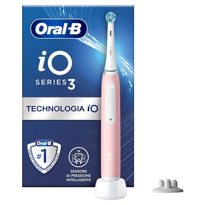 ORAL-B PED IO3SPINK | CURA PERSONA | ORAL CARE | SPAZZOLINI ELETTRICI | SPAZZ.ELETT. 3MOD. PINK