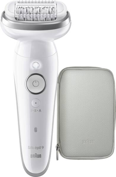 BRAUN PED SES9000 | CURA PERSONA | EPILATORI | EPILATORI NORMALI | EPILATORE WET&DRY 40PINZE BIANCO/