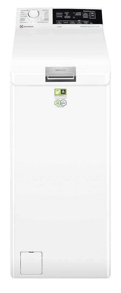 ELECTROLUX BIANCO EW7T337A | LAVATRICI | LAVATRICI CARICO DALL'ALTO | LAV. C/ALTO 7-7,99KG | LAV.C/A