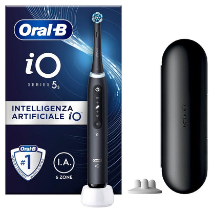 ORAL-B PED IO5SMATTBLACK | CURA PERSONA | ORAL CARE | SPAZZOLINI ELETTRICI | SPAZZ.ELETT.5MOD.BT+TES