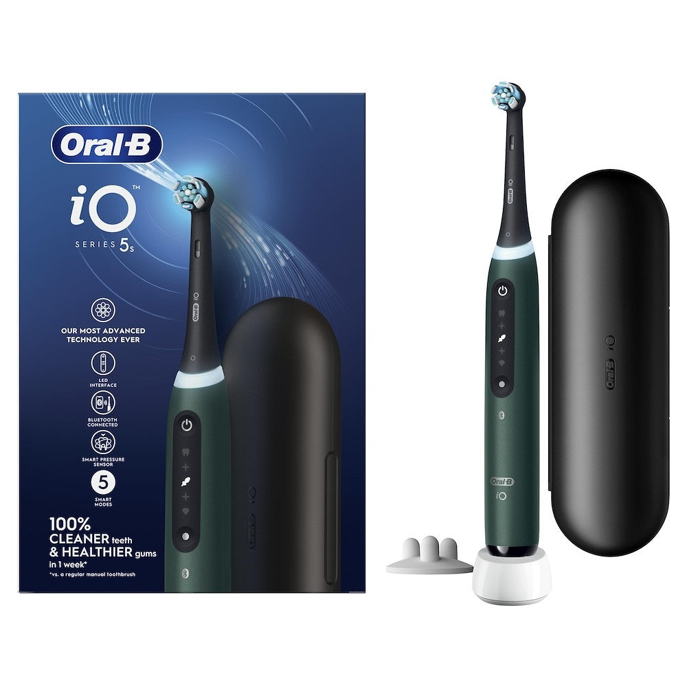 ORAL-B PED IO5SFORESTGREEN | CURA PERSONA | ORAL CARE | SPAZZOLINI ELETTRICI | SPAZZ.ELETT.5MOD.BT+T