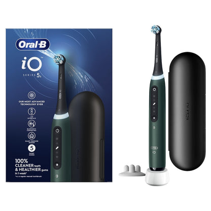 ORAL-B PED IO5SFORESTGREEN | CURA PERSONA | ORAL CARE | SPAZZOLINI ELETTRICI | SPAZZ.ELETT.5MOD.BT+T