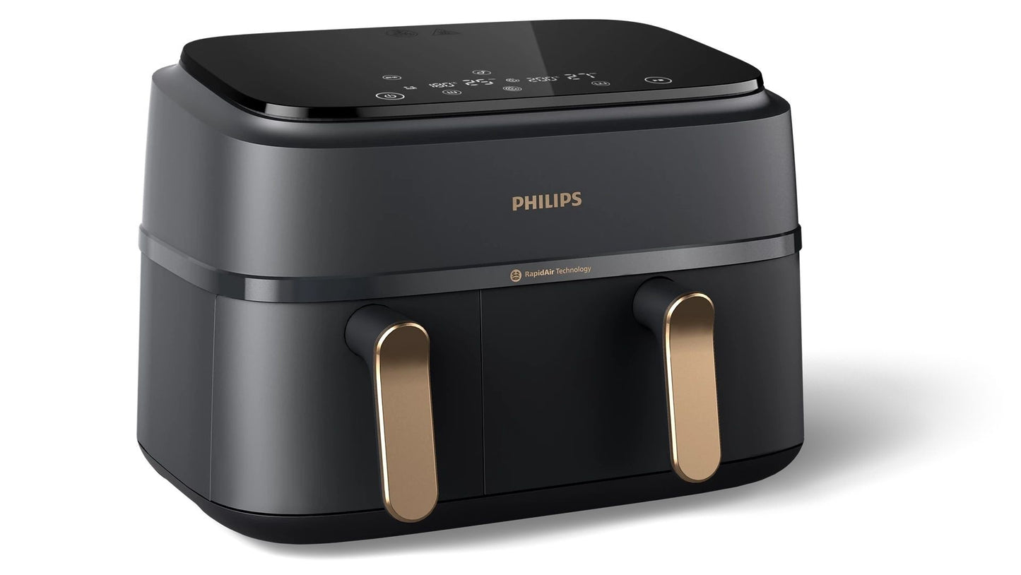 PHILIPS PED NA352 | CUCINA | COTTURA CIBI | FRIGGITRICI | FRIGGITRICE AD ARIA 2750W 2ZONE 9LT GREY/C