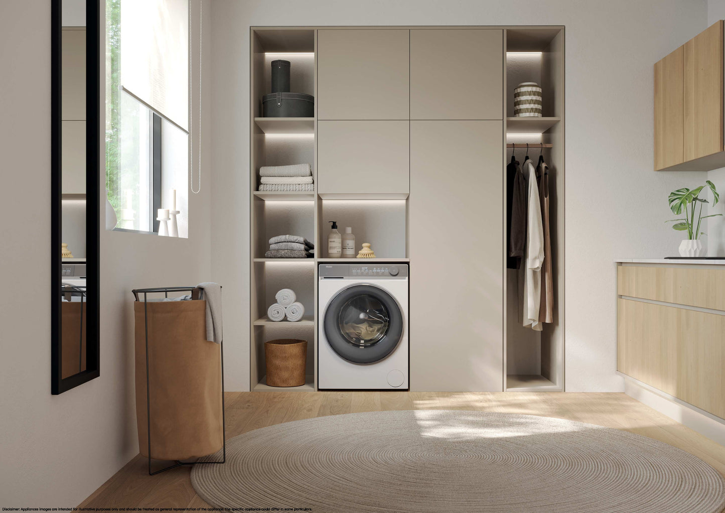 HAIER BIANCO HW90B14367TUIT | LAVATRICI | LAVATRICI PROFONDITA' RIDOTTA | LAV.SLIM FINO 48CM 8KG-OLT