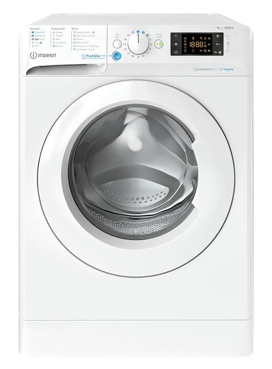 INDESIT BIANCO BWE91296XWVIT | LAVATRICI | LAVATRICI CARICO FRONTALE | LAV. C/FRONTALE 9-9,99KG | LA