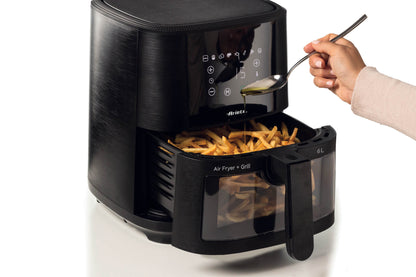 ARIETE PED 4626 | CUCINA | COTTURA CIBI | FRIGGITRICI | FRIGGITRICE AD ARIA 1300W 6LT NERO