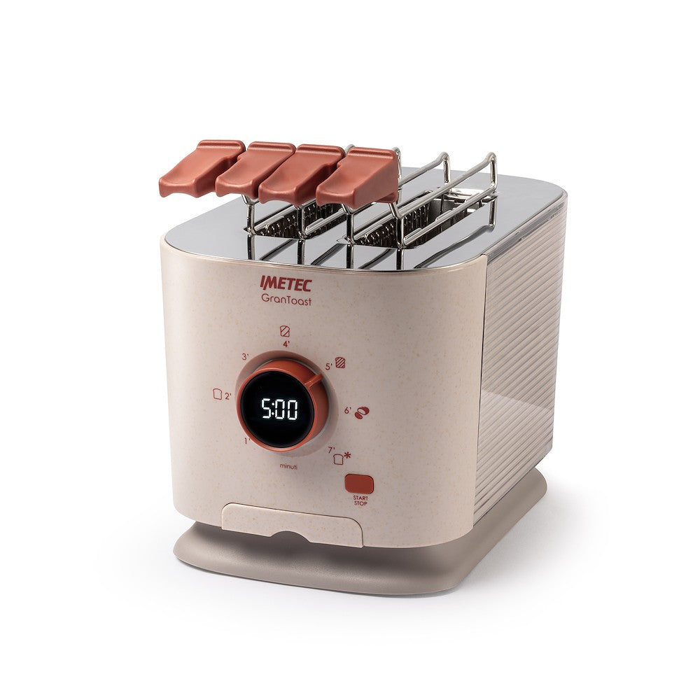 IMETEC PED 7504 | CUCINA | COTTURA CIBI | TOSTAPANE/TOSTAFETTE | TOSTAPANE 600W 7PROG. 2SCOMP.XL GRA