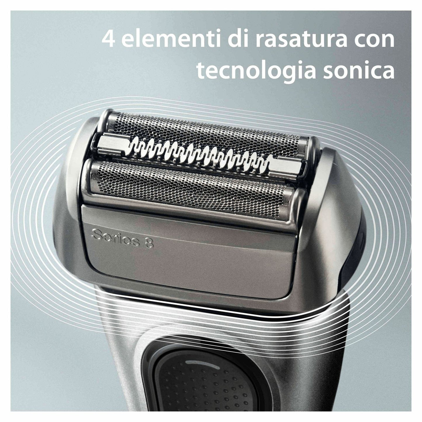 BRAUN PED 8517S | CURA PERSONA | RASATURA | RASOIO ELETTRICO | RASOIO RIC.4ELEM. W&D LED 60MIN C/BAS