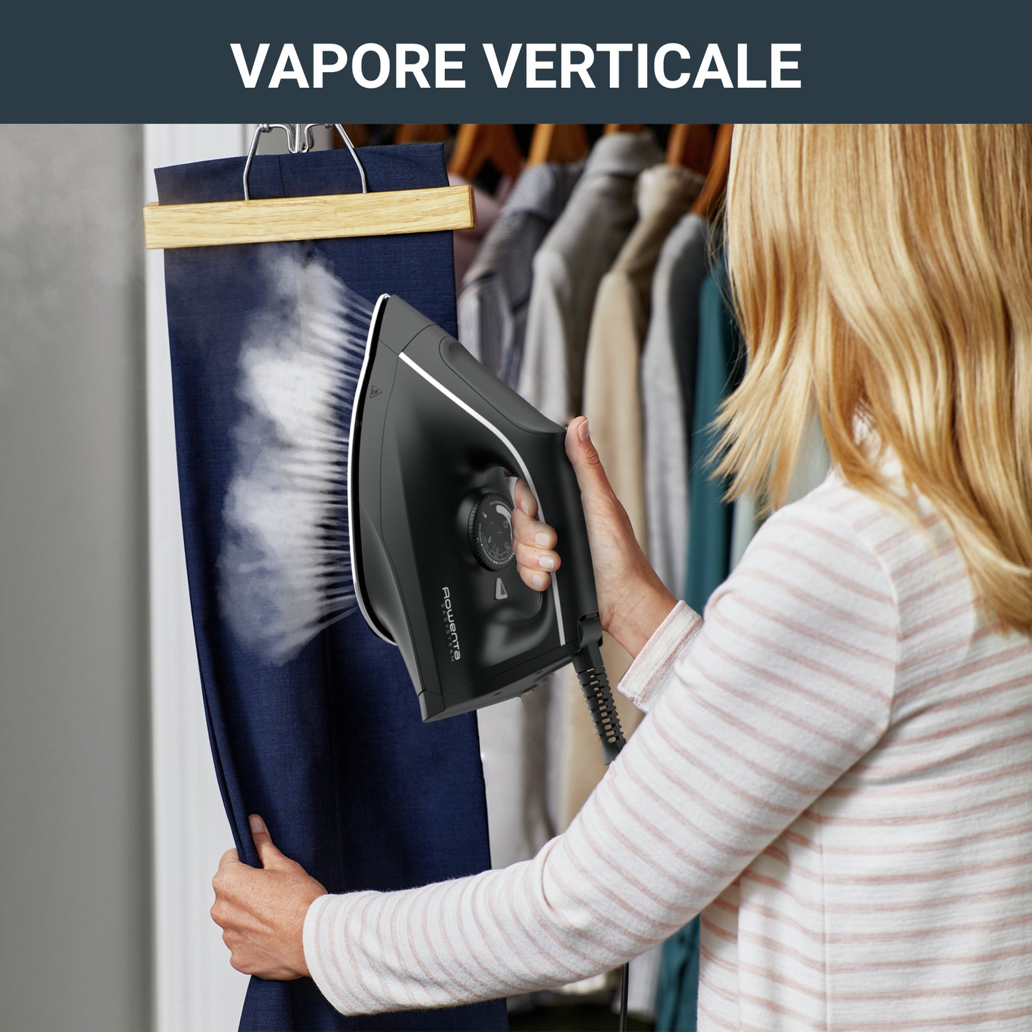 ROWENTA PED VR5121 | CASA | SISTEMI STIRANTI | FERRO CALDAIA A FREDDO | FERRO CALD.FREDDO 2400W 1.4L