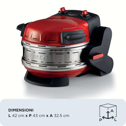 ARIETE PED 927 | CUCINA | COTTURA CIBI | FORNI PIZZA ELETTRICI | FORNETTO EL. PIZZA DOPPIO 2300W 5LI