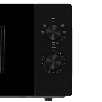 Hisense H20MOBP1G forno a microonde Nero Microonde con grill Superficie piana 20 L 700 W