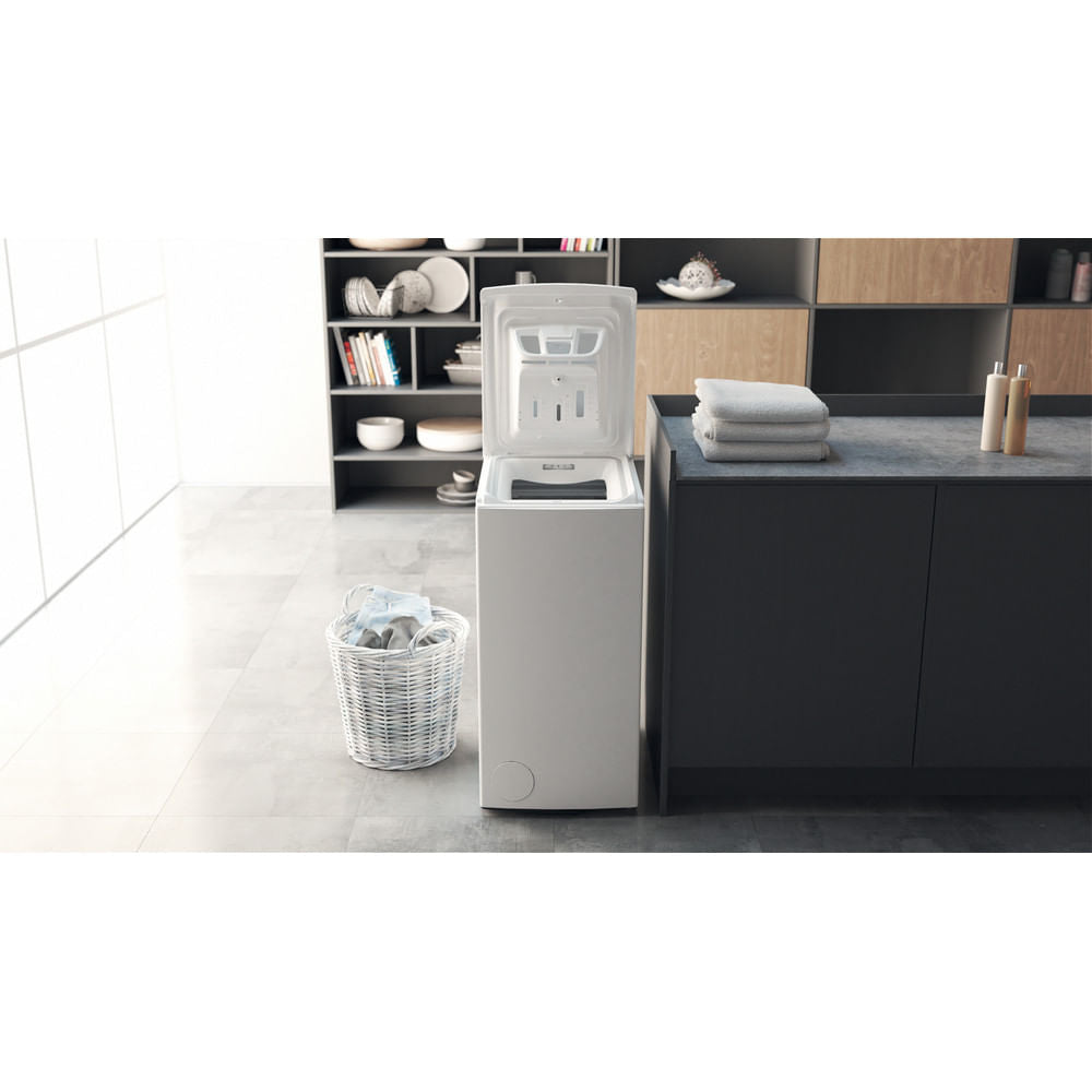 HOTPOINT-ARISTON BIANCO WMTG725BIT | LAVATRICI | LAVATRICI CARICO DALL'ALTO | LAV. C/ALTO 7-7,99KG |