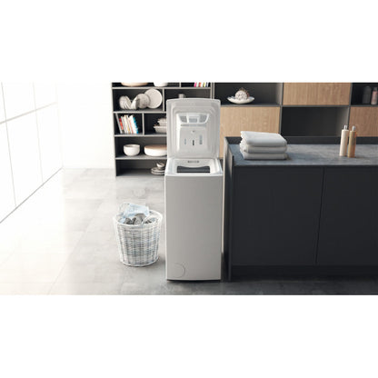 HOTPOINT-ARISTON BIANCO WMTG725BIT | LAVATRICI | LAVATRICI CARICO DALL'ALTO | LAV. C/ALTO 7-7,99KG |