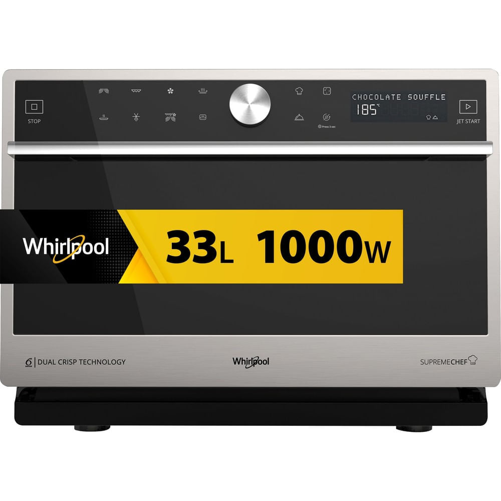 WHIRLPOOL PED MWSC9133SX | CUCINA | FORNI A MICROONDE | FORNO MICROONDE COMBINATO | FORNO M/O TERMOV