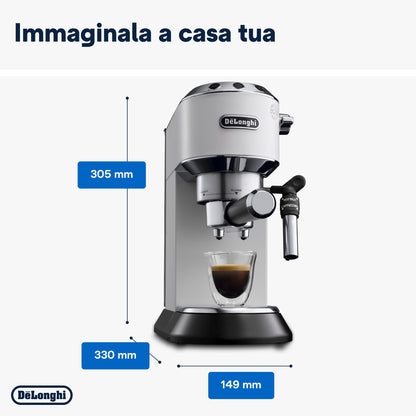 DE LONGHI PED EC685W | CAFFE' | M.CAFFE' ESPRESSO PORZIONATO APERTO | M.CAFFE ESPRESSO UNIVERSALE |