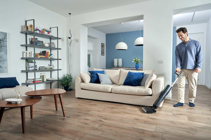 Hoover HW300 011 Aspirapolvere a bastone 2 in 1 Batteria Secco e bagnato HEPA Senza sacchetto 0,5 L 220 W Nero, Argento