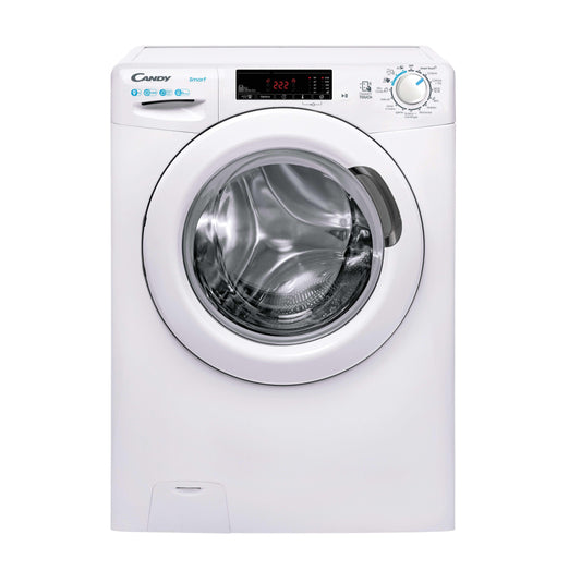 Candy Smart , Lavatrice Carica Frontale 9 KG, Classe B, 1200 giri, Bianco, Vapore, Wi-Fi, CSS 129TW4-11