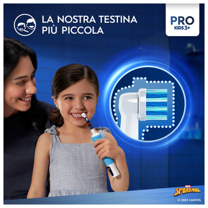 ORAL-B PED VITALITYPROSPIDERMAN | CURA PERSONA | ORAL CARE | SPAZZOLINI ELETTRICI | SPAZZ.ELETT.2D C