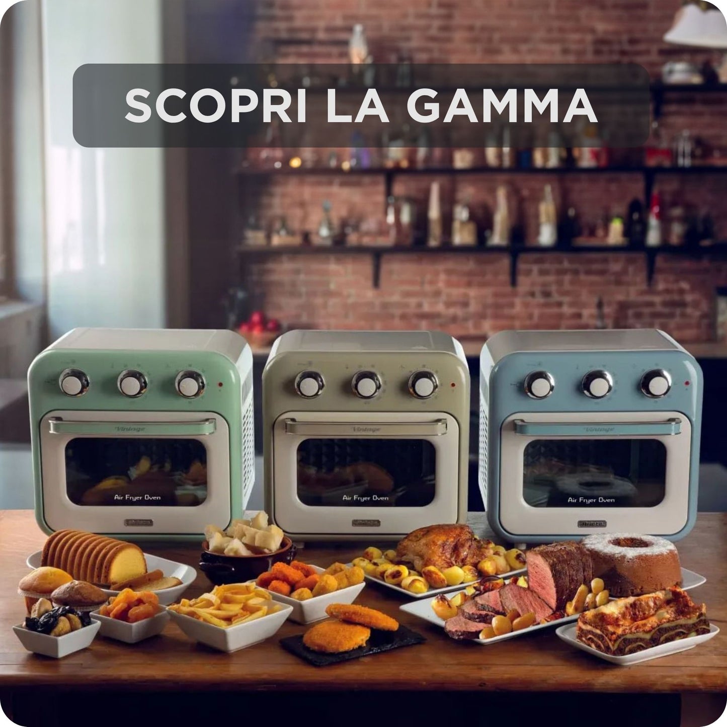 ARIETE PED 4632BEIGE | CUCINA | COTTURA CIBI | FRIGGITRICI | FRIGGITRICE AD ARIA 1400W 16LT C/FORNO