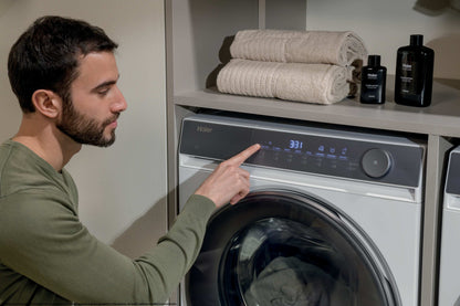 HAIER BIANCO HW90B14367TUIT | LAVATRICI | LAVATRICI PROFONDITA' RIDOTTA | LAV.SLIM FINO 48CM 8KG-OLT