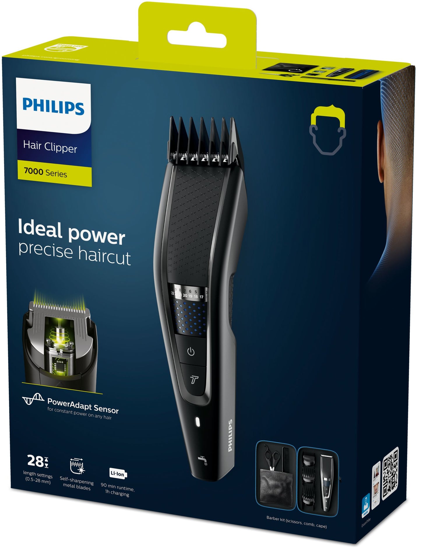 PHILIPS PED HC7650 | CURA PERSONA | RASATURA | REGOLA CAPELLI | REG.CAPELLI RIC. 28REG. 0.5-28MM LAV