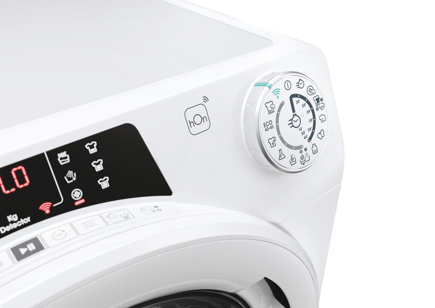 Candy RapidÓ , Lavatrice Carica Frontale 10 KG, Classe A, 1400 giri, Bianco, Inverter, Vapore, Wi-Fi, 9 Cicli Rapidi, RO 14104DWMT/1-S