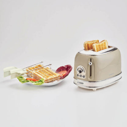 ARIETE PED 155BEIGE | CUCINA | COTTURA CIBI | TOSTAPANE/TOSTAFETTE | TOSTAPANE 810W 2SCOMP. 6LIVELLI