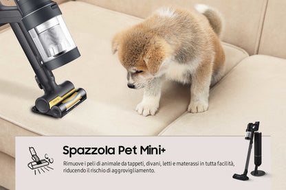 Samsung Aspirapolvere senza filo BESPOKE Jet™ AI complete extra 280W VS28C9784QK