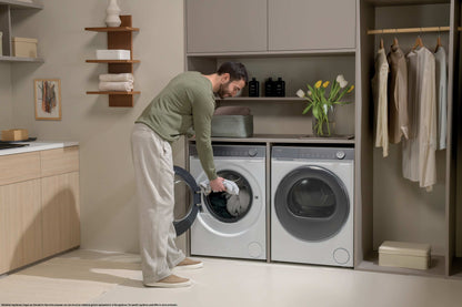 HAIER BIANCO HW90B14367TUIT | LAVATRICI | LAVATRICI PROFONDITA' RIDOTTA | LAV.SLIM FINO 48CM 8KG-OLT