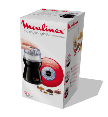 MOULINEX PED AR110 | CAFFE' | MACINACAFFE' | MACINACAFFE' ELETTRICO | MACINACAFFE' 180W 50GR METALLO