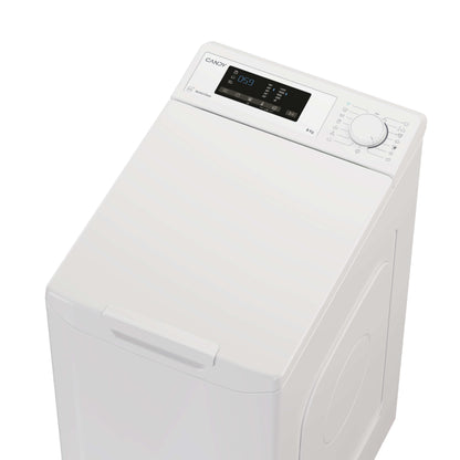 CANDY BIANCO TCA483D2S | LAVATRICI | LAVATRICI CARICO DALL'ALTO | LAV. C/ALTO 8KG-OLTRE | LAV.C/ALTO