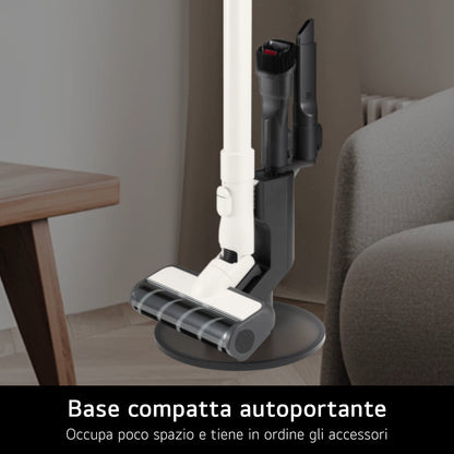 LG CordZero A9 Air, Aspirapolvere 150W, 40 min, 1 spazzola + 2 accessori, Autoportante, Corpo leggero, Calming Beige