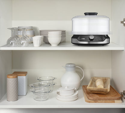 TEFAL PED VC2048 | CUCINA | COTTURA CIBI | VAPORIERA | VAPORIERA 800W 3VASCHETTE 9LT NERO